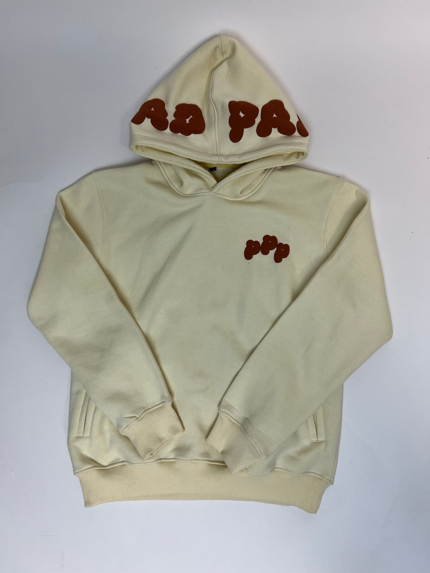 Cream "PPP" Hoodie