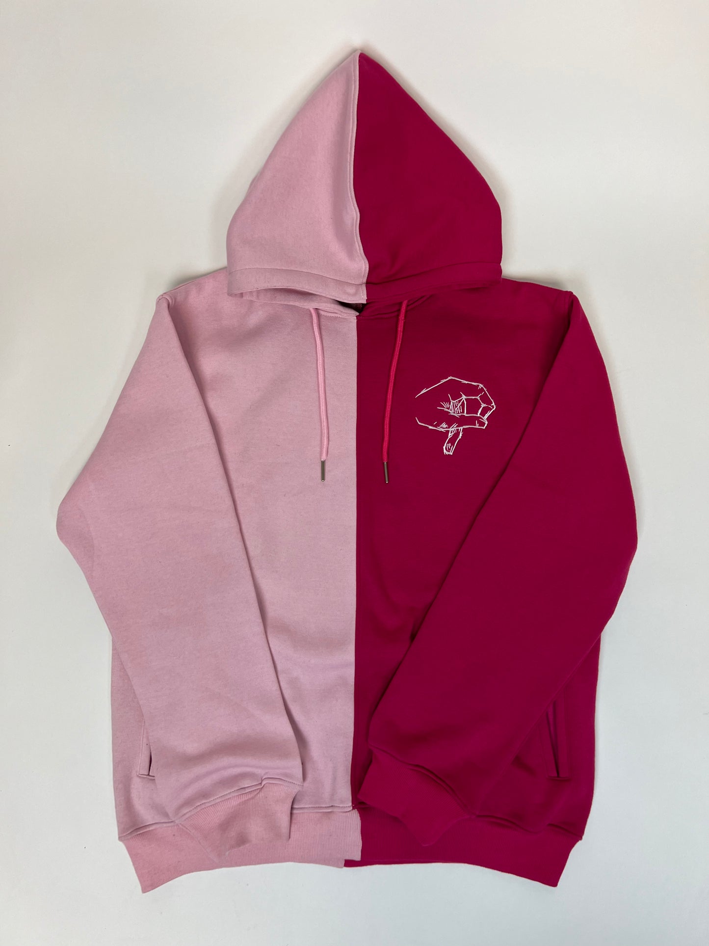 P Half & Half Hoodie